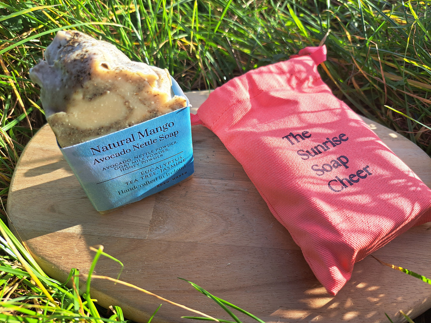 Natural Mango Butter Avocado & Nettle Soap