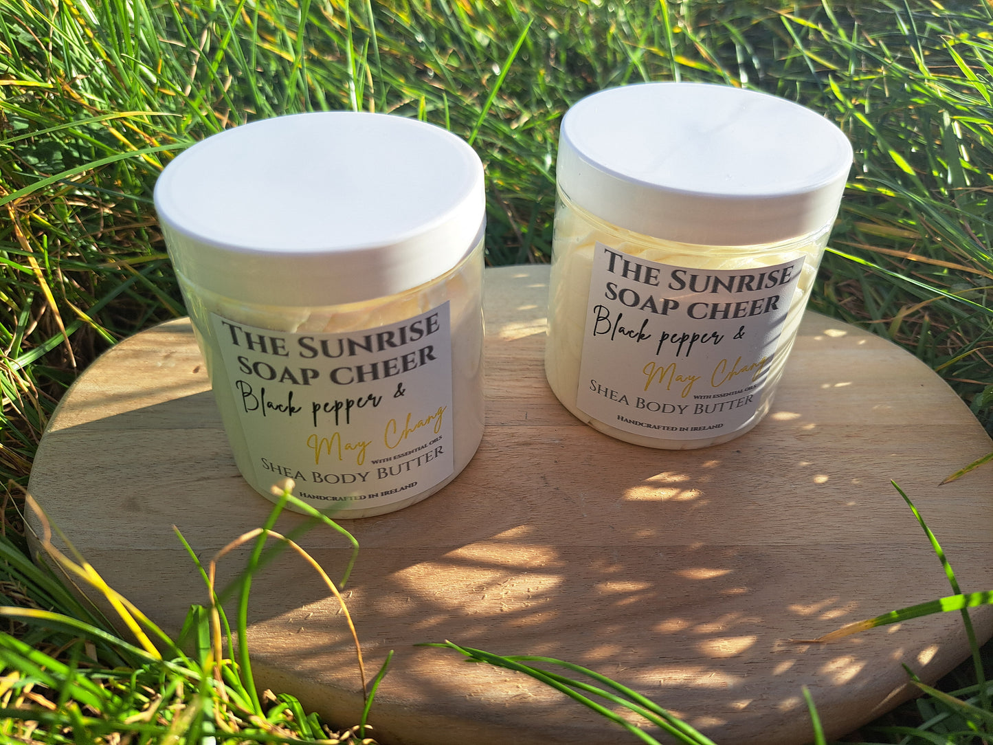 Shea Body Butter:                 Black Pepper&May Chang