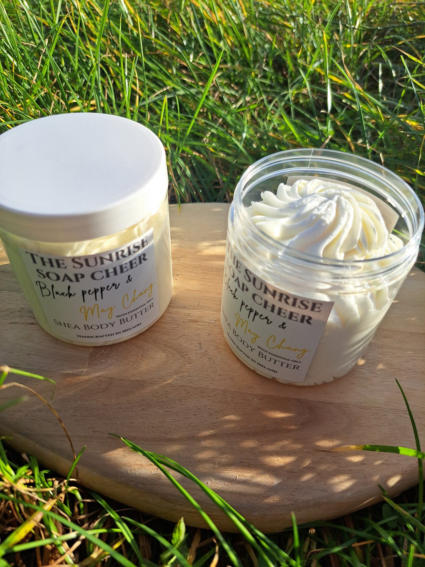 Shea Body Butter:                 Black Pepper&May Chang