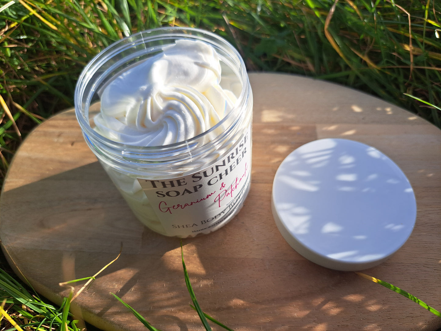 Shea Body Butter: Geranium&Patchouli