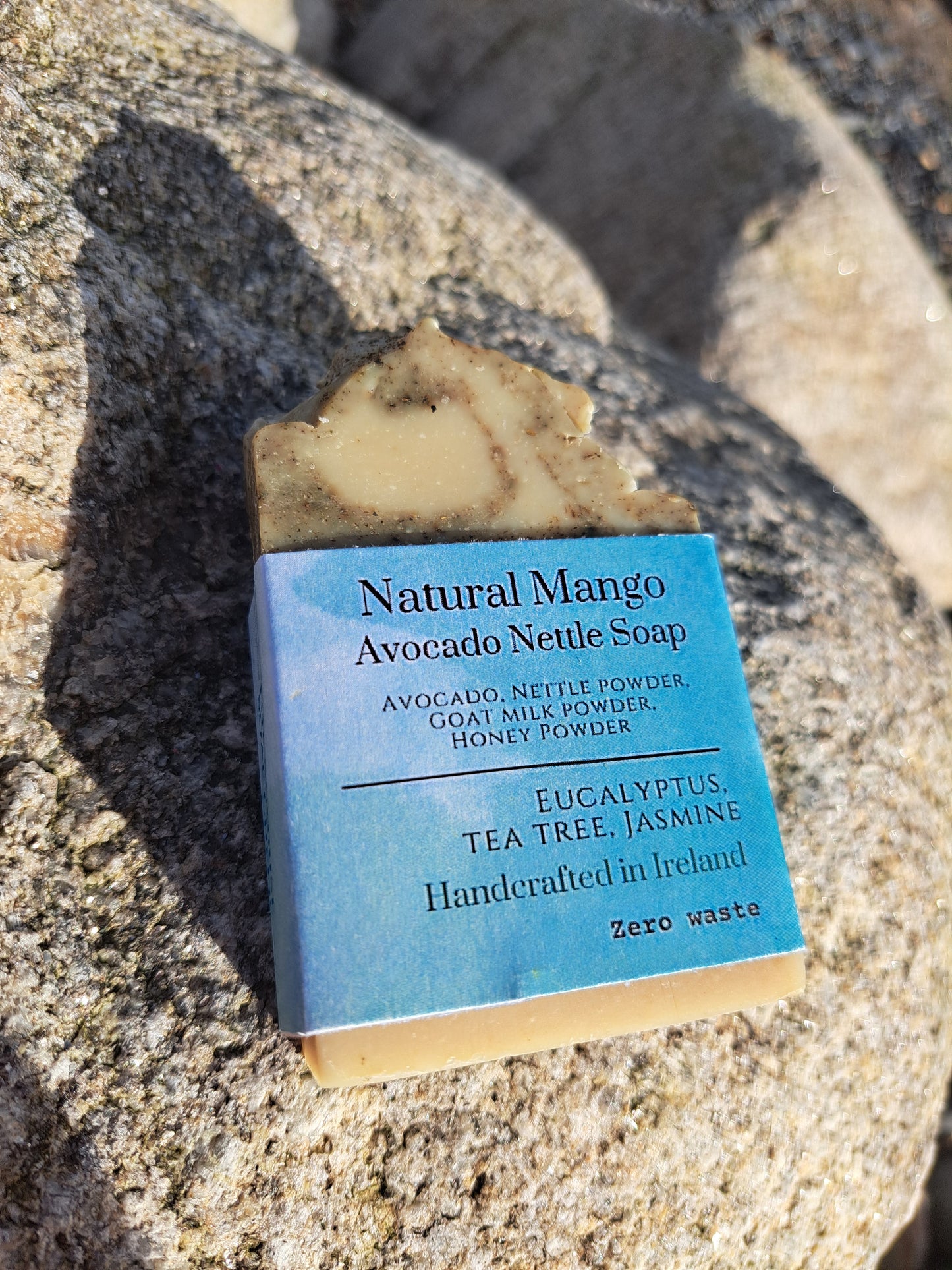 Natural Mango Butter Avocado & Nettle Soap